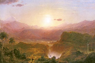 The Andes of Ecuador by Frederic Edwin Church